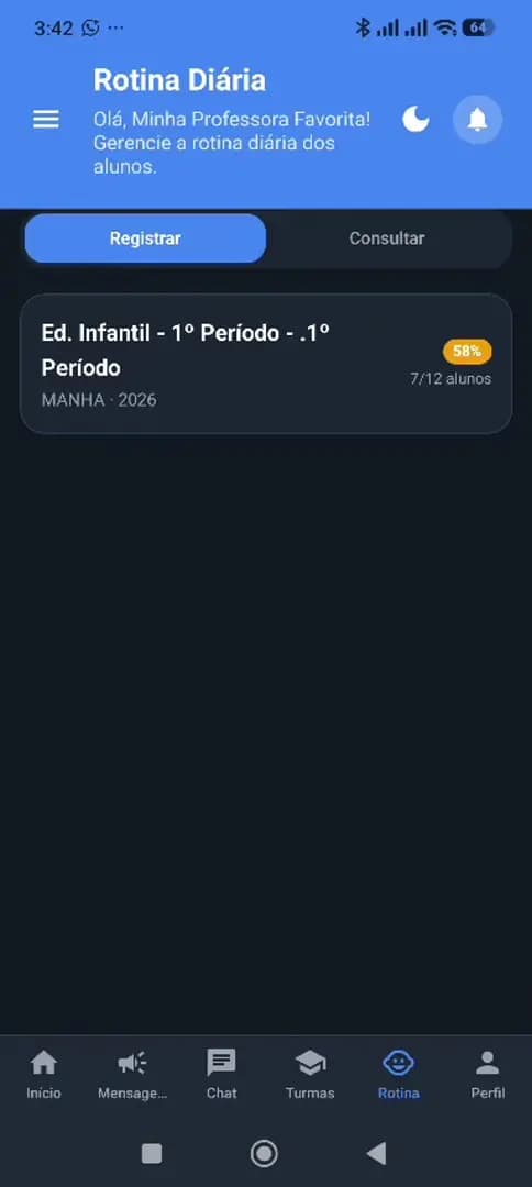 Demo — Rotina Diária em Ação